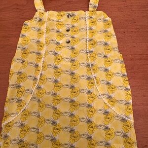 Kate Quinn Yellow Floral Kids Top